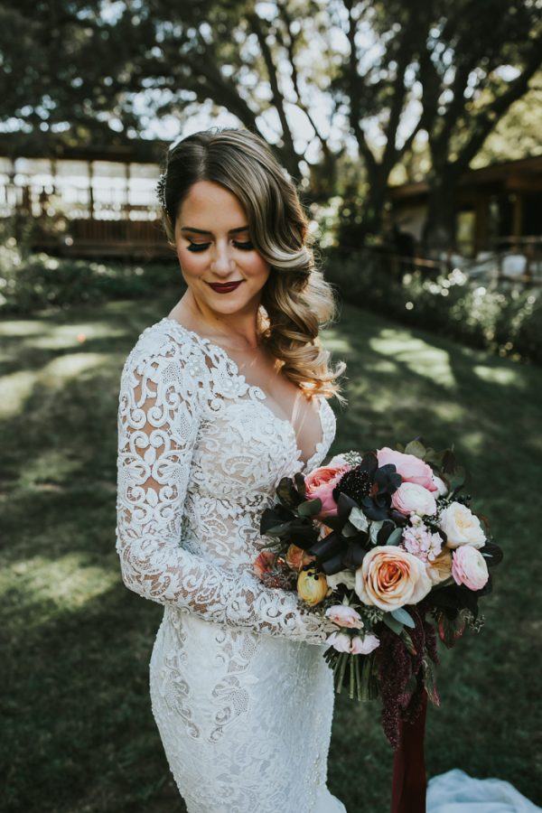 Moody Vintage Malibu Wedding at Calamigos Ranch | Junebug Weddings