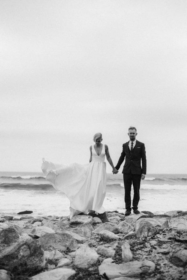 Intimate and Unique Slangkop Lighthouse Wedding in Western Cape, South ...