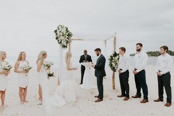 Stylish Jamaica Destination Wedding At Half Moon Rock Resort