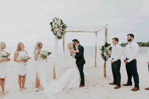 Stylish Jamaica Destination Wedding At Half Moon Rock Resort