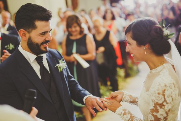 1950s Style Southern Italian Wedding at the Family's Estate | Junebug ...