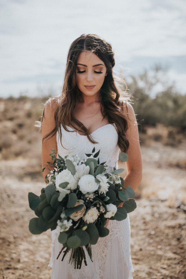 Boho Arizona Desert Wedding at The Paseo | Junebug Weddings