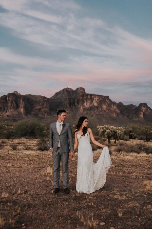 Boho Arizona Desert Wedding At The Paseo Junebug Weddings