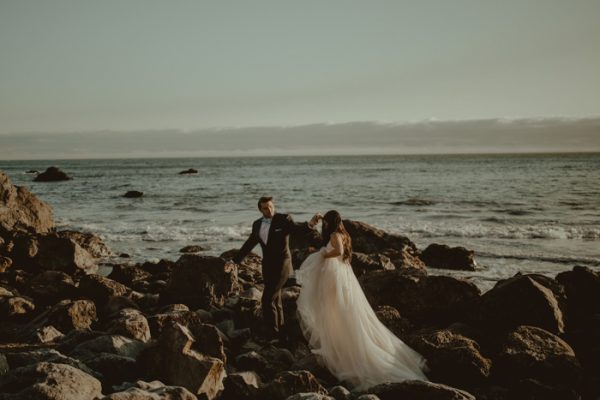 Family Oriented Muir Beach Wedding At The Pelican Inn Junebug Weddings