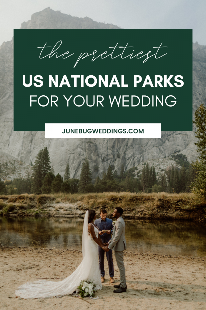 national park wedding graphic