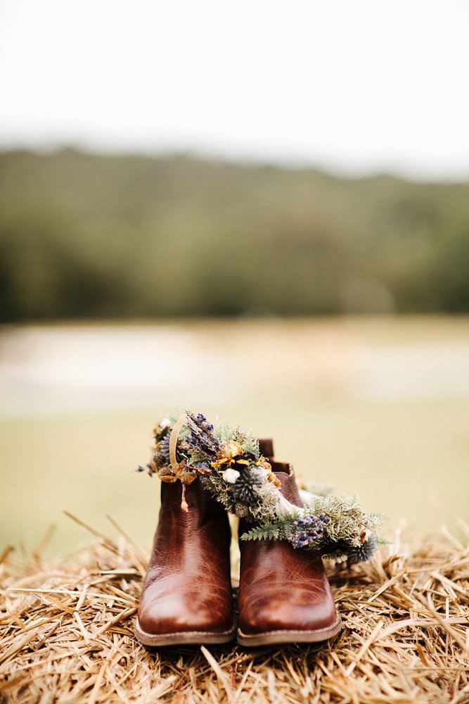 mountain wedding shoes