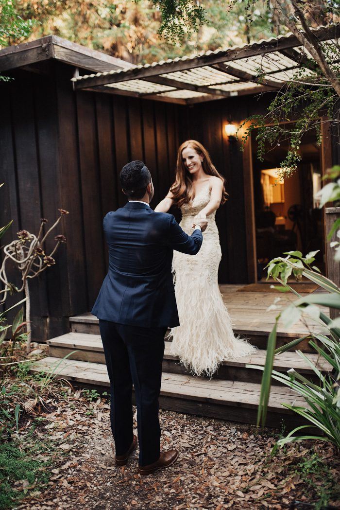 Boldly Stylish Big Sur Elopement at Glen Oaks | Junebug Weddings