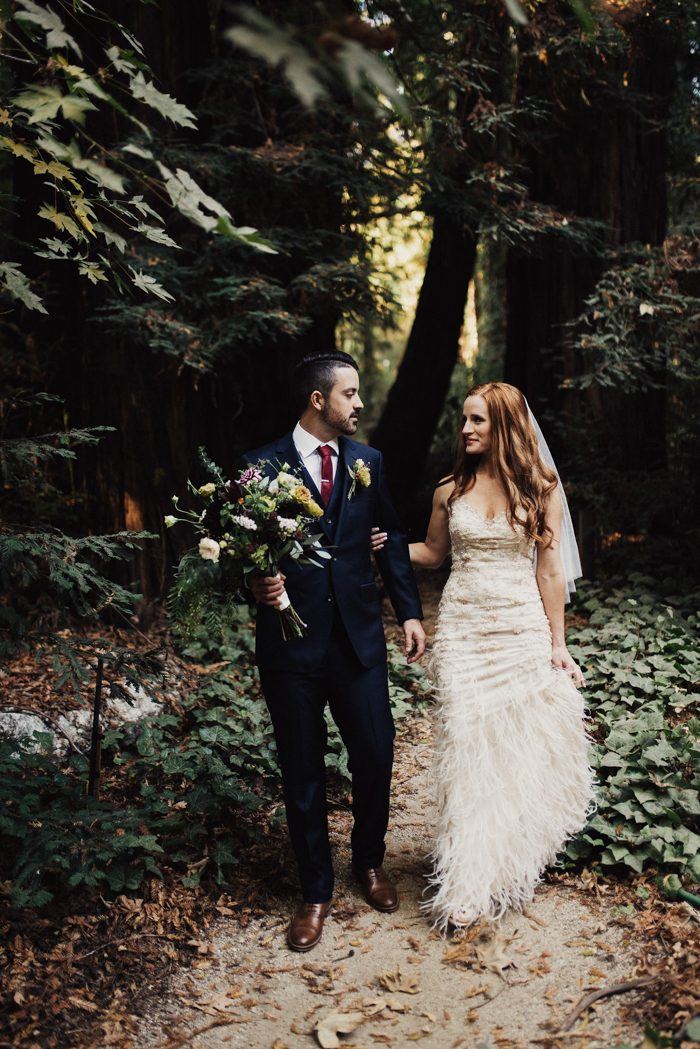 Boldly Stylish Big Sur Elopement at Glen Oaks | Junebug Weddings