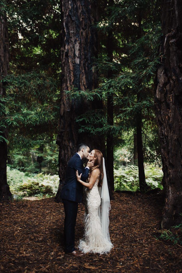 Boldly Stylish Big Sur Elopement at Glen Oaks | Junebug Weddings