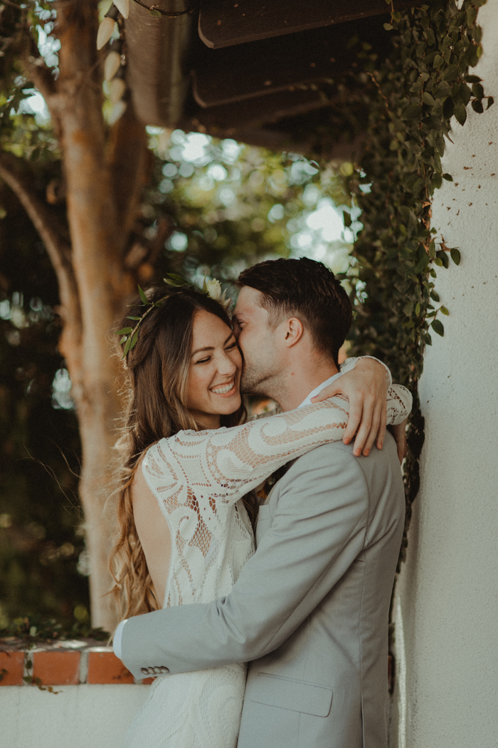 Romantic Pastel Wedding at The Casino San Clemente | Junebug Weddings