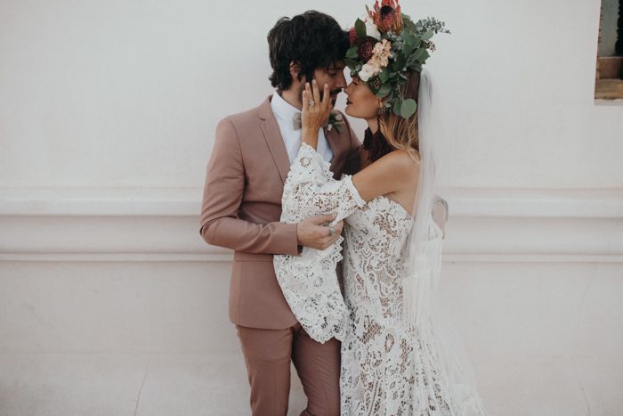 This Wedding Inspiration at San Xavier del Bac is The Epitome of ...