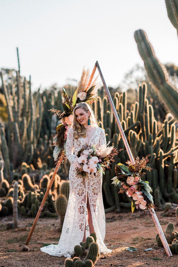 Desert shop boho wedding