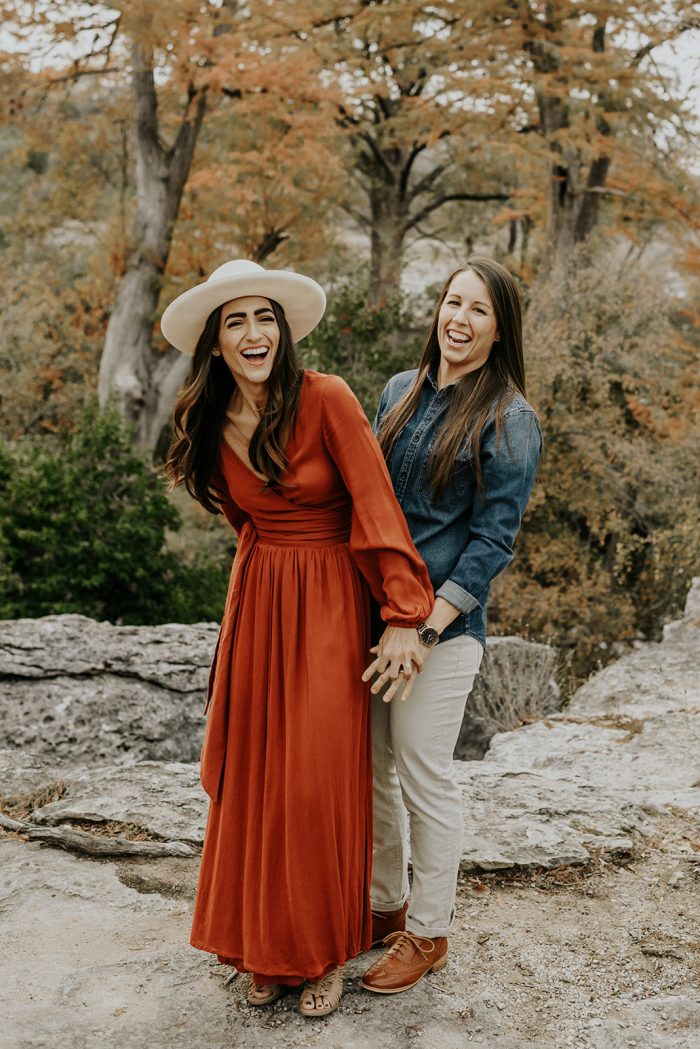 engagement photo shoot dress