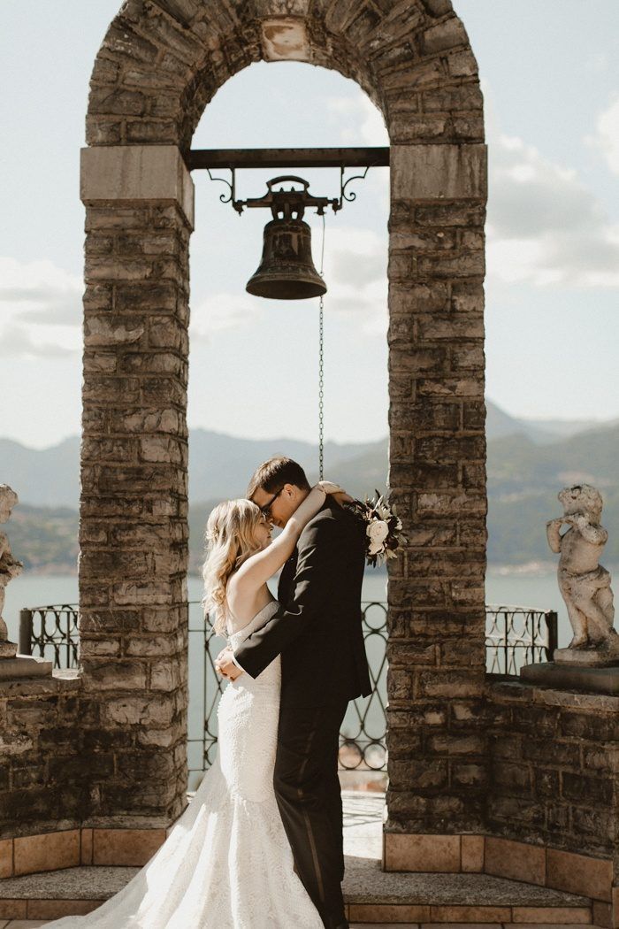 Breathtaking Lake Como Wedding at Eremo Gaudio Hotel | Junebug Weddings