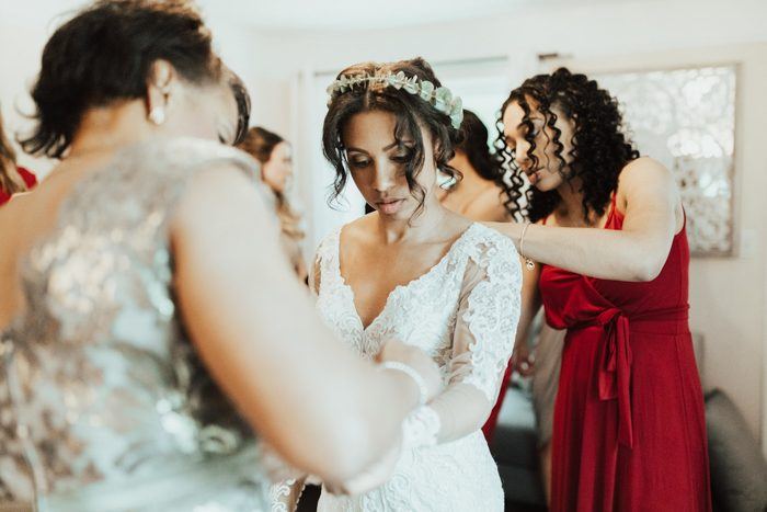 This California Couple Tied The Knot Among The Trees At Deer Park Villa