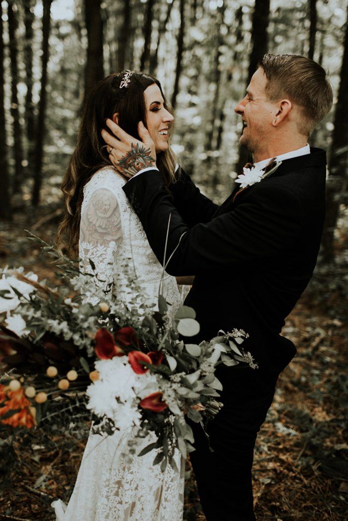 Edgy Eclectic Summit Farm Wedding Overlooking Springer Mountain ...