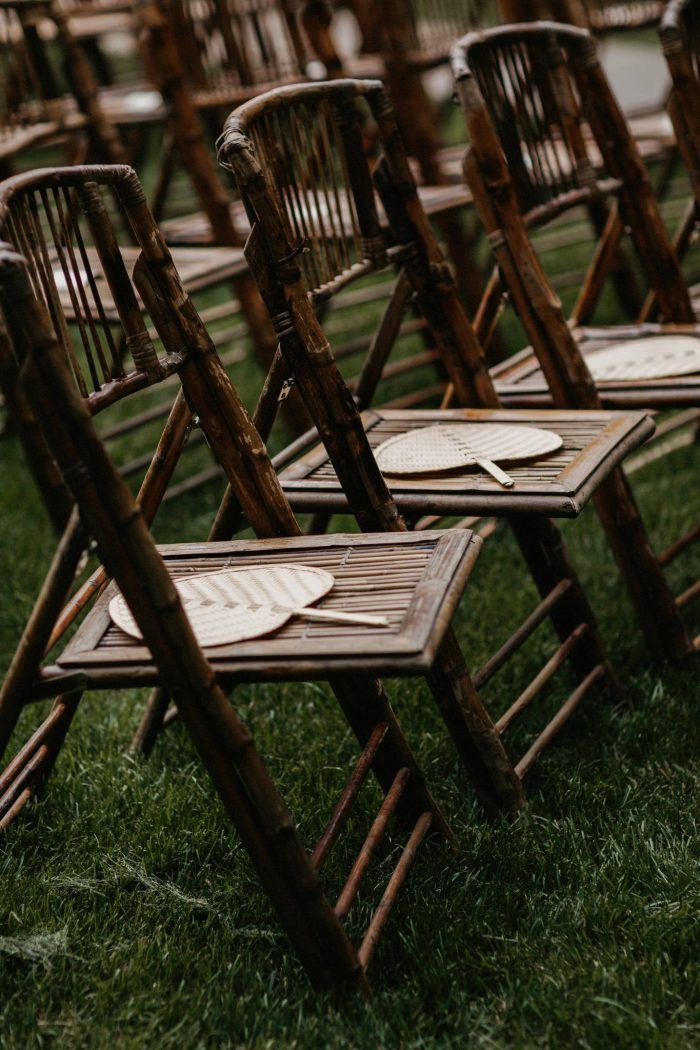 6 Unique Ceremony And Reception Chairs For Your Wedding Junebug Weddings   Junebug Weddings Lauren Jason 54 700x1050 