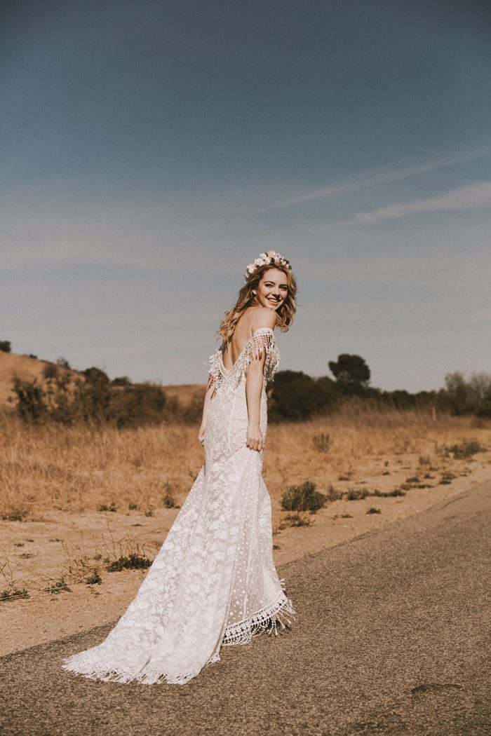 dreamers and lovers wedding dress