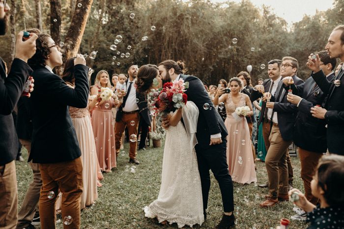 Brazilian Bohemian Wedding at Villa Mandacaru | Junebug Weddings