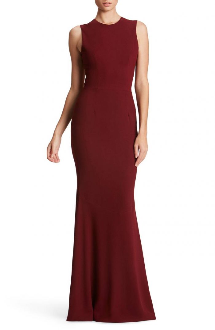 50 Beautiful Burgundy Bridesmaids Dresses Your Girls Will Love ...