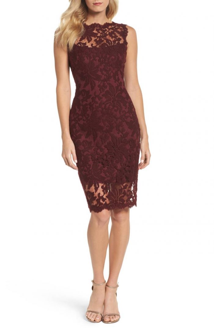 50 Beautiful Burgundy Bridesmaids Dresses Your Girls Will Love