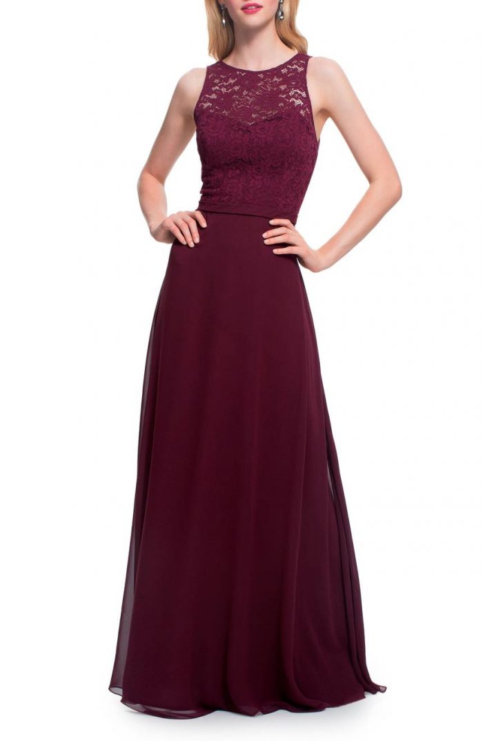 50 Beautiful Burgundy Bridesmaids Dresses Your Girls Will Love ...