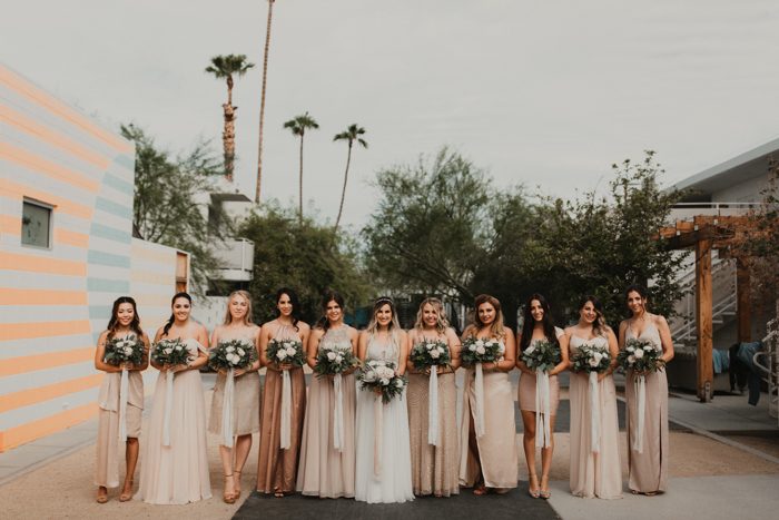 This Ace Hotel Palm Springs Wedding Gives Us Retro California Vibes Junebug Weddings