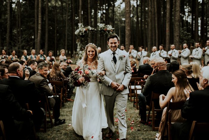 Dreamy Autumnal Georgia Wedding at The Inn at Serenbe | Junebug Weddings