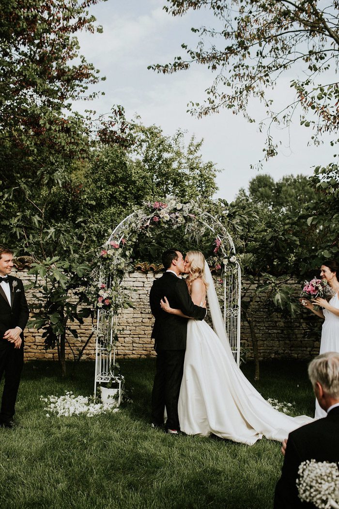 Elegant Outdoor French Wedding at the Bride's Family's Cognac Farm ...