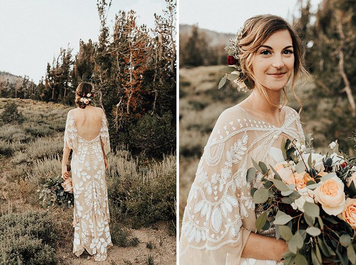 Adventurous Mount Rose Trail Wedding with a Dose of Boho Details ...