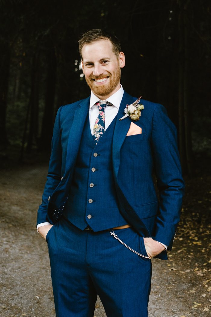 This Couple Exchanged Vows in an Intimate Forest Wedding at Pacific ...