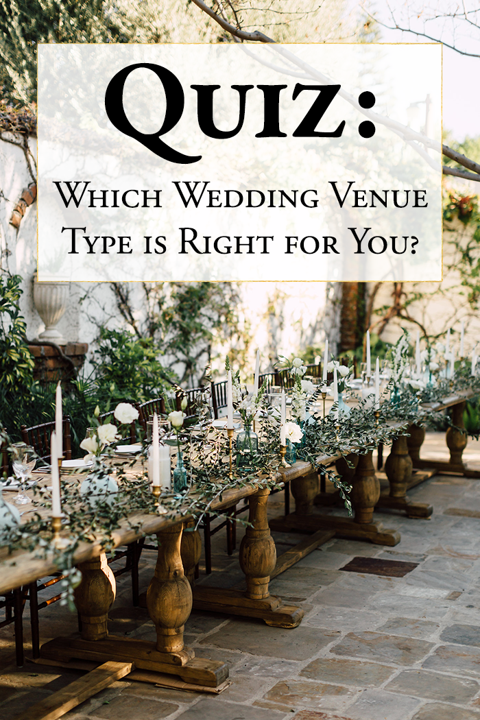 Quiz Find Out What Wedding Venue Type is Right for You Junebug Weddings