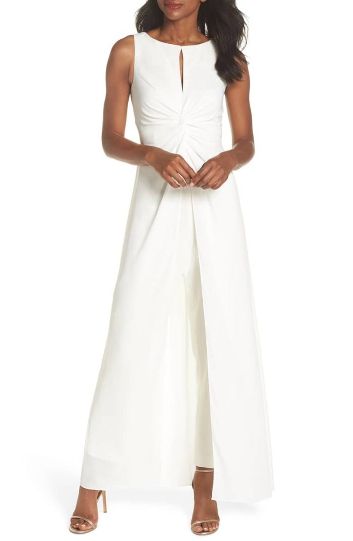 bridal reception jumpsuit