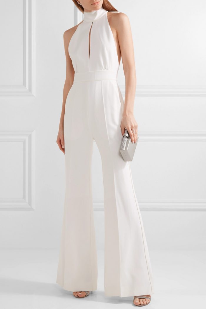Bridal Jumpsuits Perfect for the Nontraditional Bride | Junebug Weddings