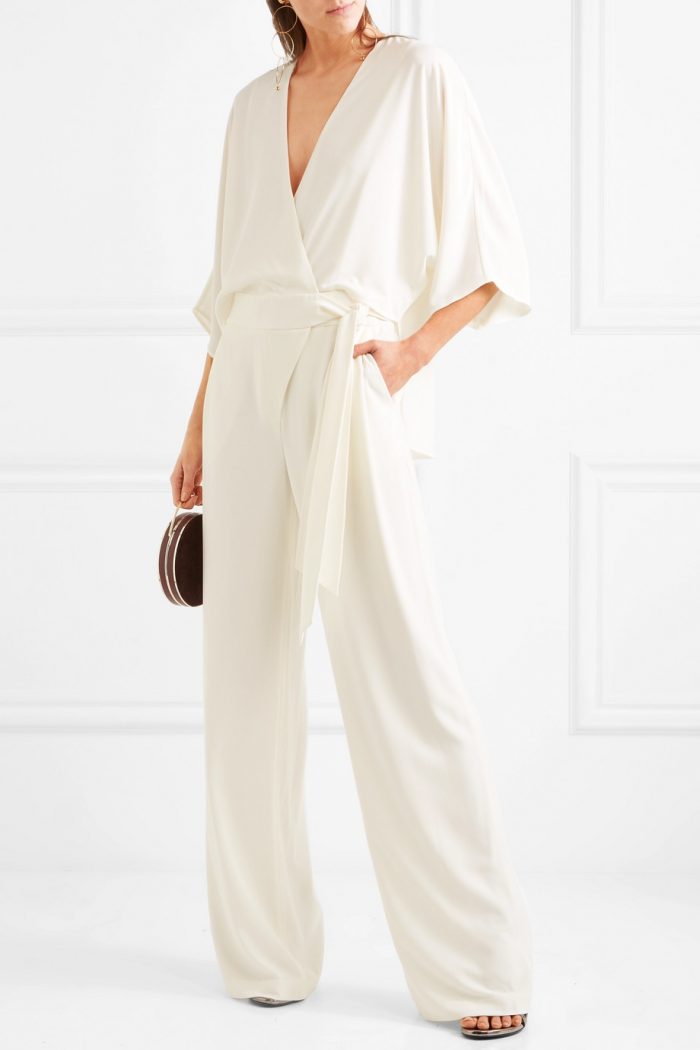 Bridal Jumpsuits Perfect for the Nontraditional Bride | Junebug Weddings