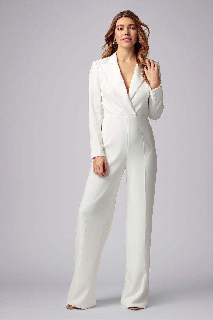 Perfect Bridal Jumpsuits and Pantsuits | Junebug Weddings