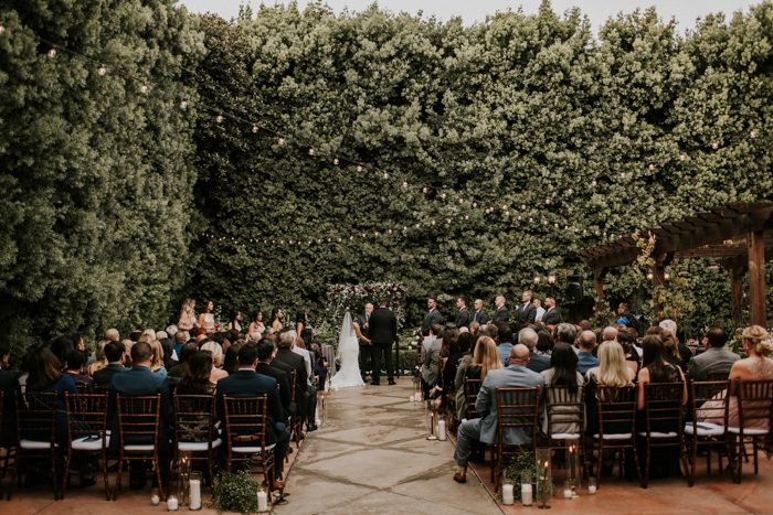 This Glam Franciscan Gardens Wedding Takes Til Death Do Us Part