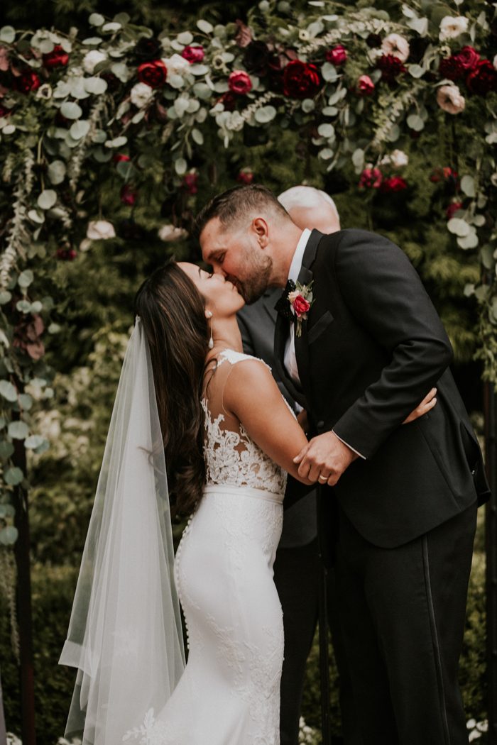 This Glam Franciscan Gardens Wedding Takes 'Til Death Do Us Part to the ...