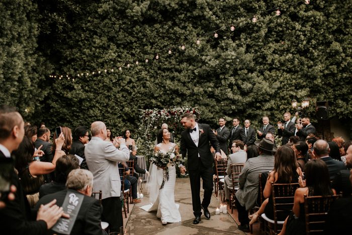 This Glam Franciscan Gardens Wedding Takes Til Death Do Us Part