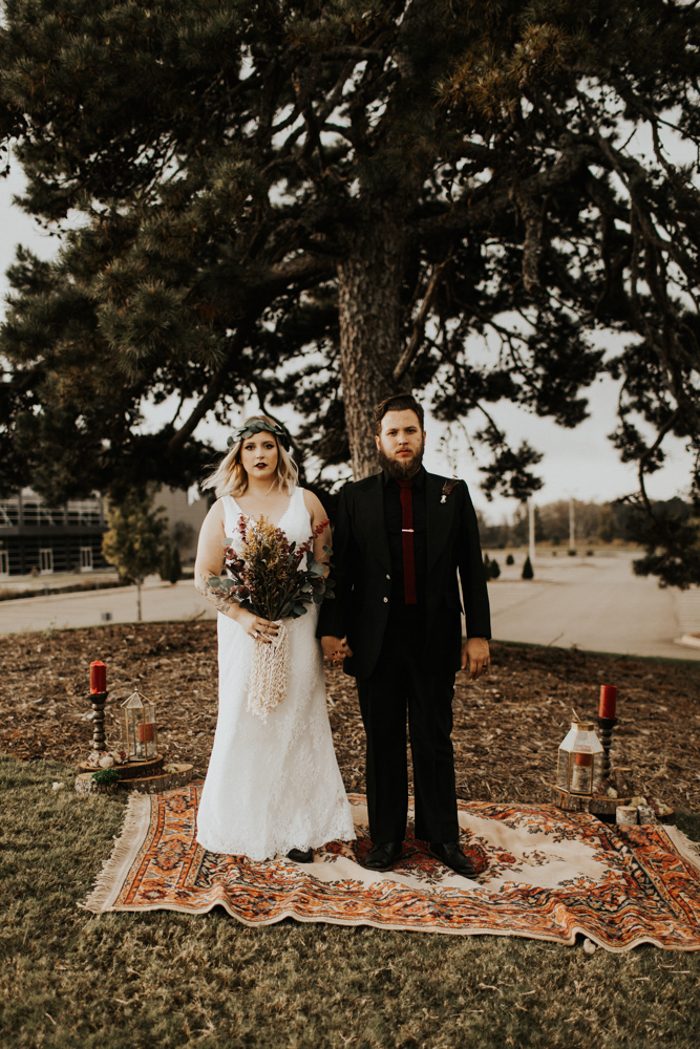 This Handmade Georgia Wedding Ends With An Intimate Mountain Hike