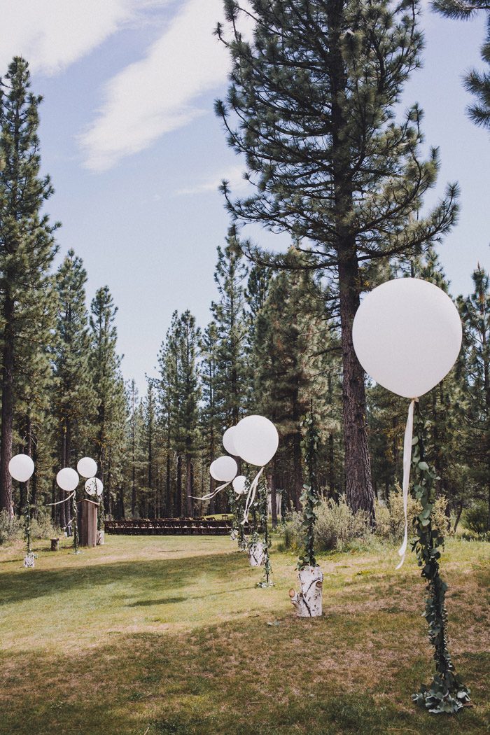 Organic Chalet View Lodge Wedding with a Touch of MidCentury Style