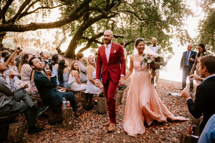 This Leonard Lake Reserve Wedding Among the Redwoods is Pure Romance ...