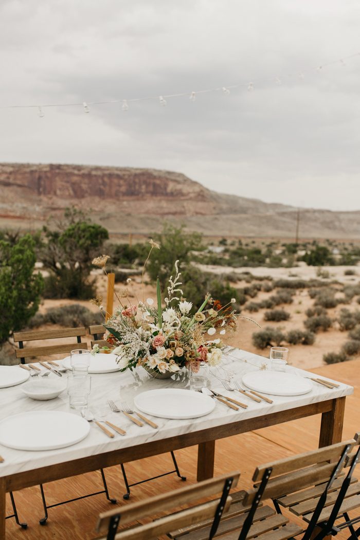 Intimate Southwestern Desert Wedding at Moab Under Canvas