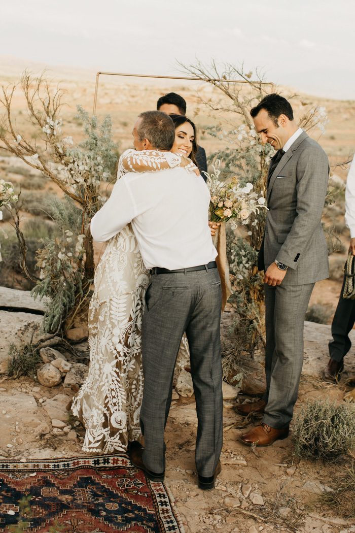 Intimate Southwestern Desert Wedding at Moab Under Canvas