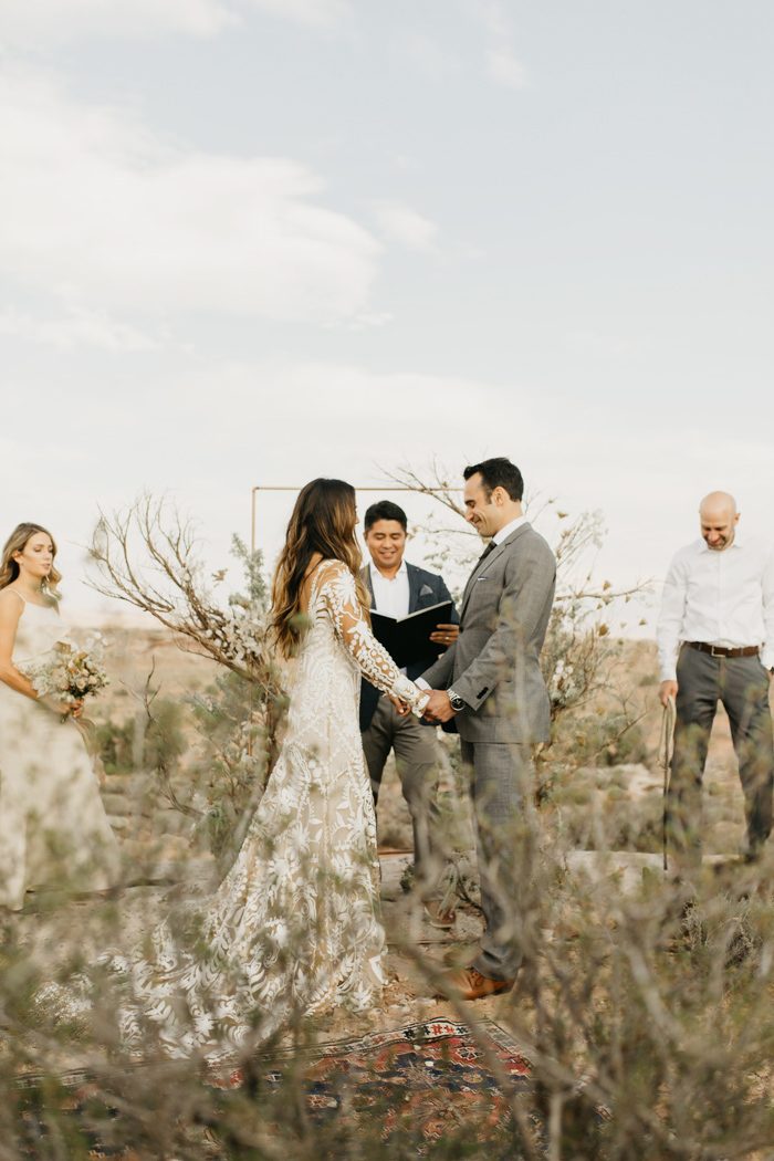 Intimate Southwestern Desert Wedding at Moab Under Canvas