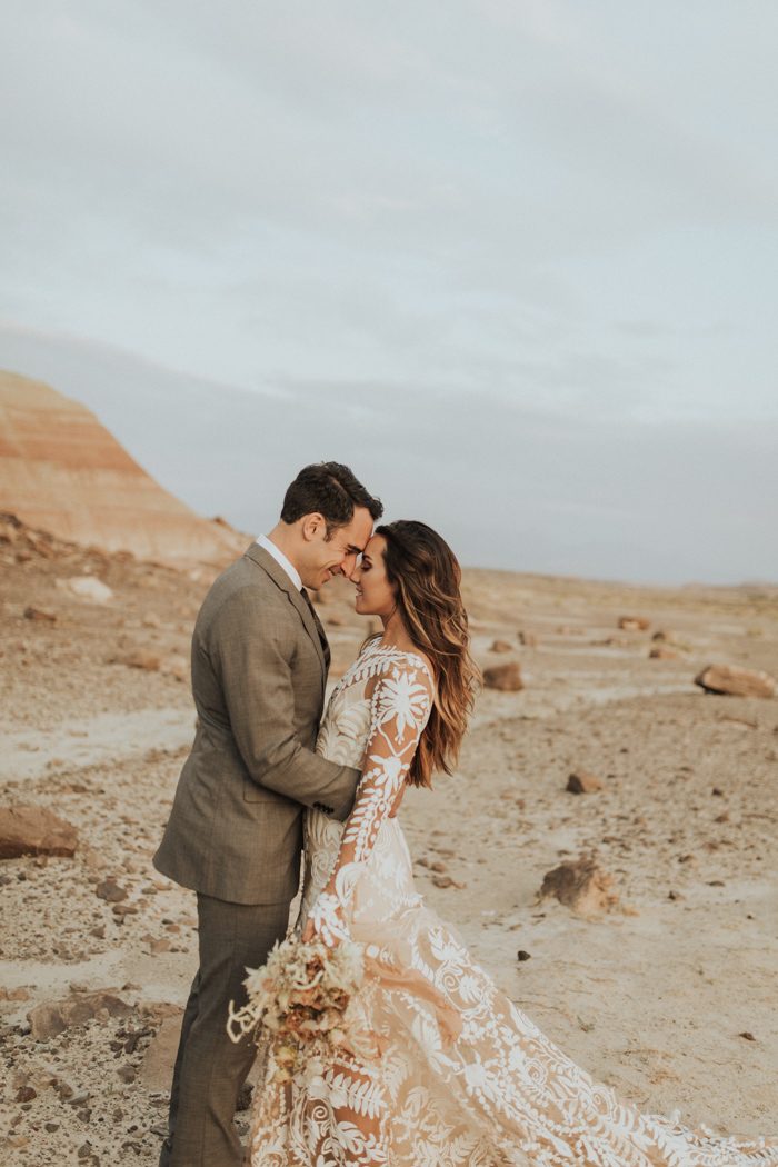 Intimate Southwestern Desert Wedding  at Moab  Under Canvas 