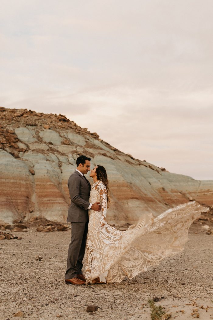 Intimate Southwestern Desert Wedding at Moab Under Canvas