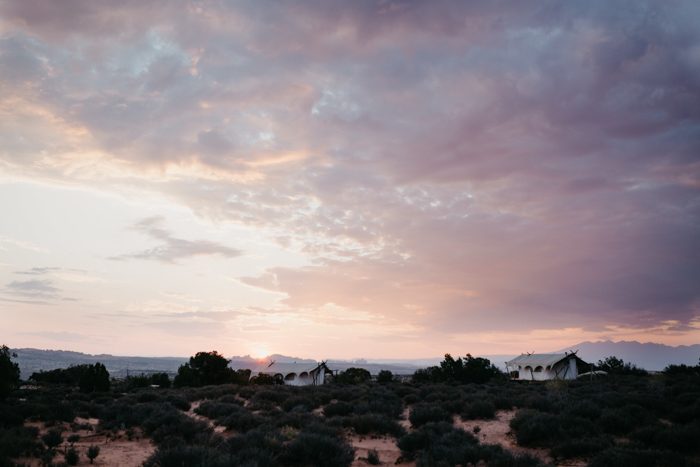 Intimate Southwestern Desert Wedding at Moab Under Canvas