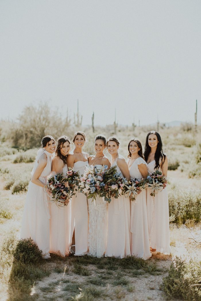 Southwestern Glam Scottsdale Wedding At Desert Foothills Junebug