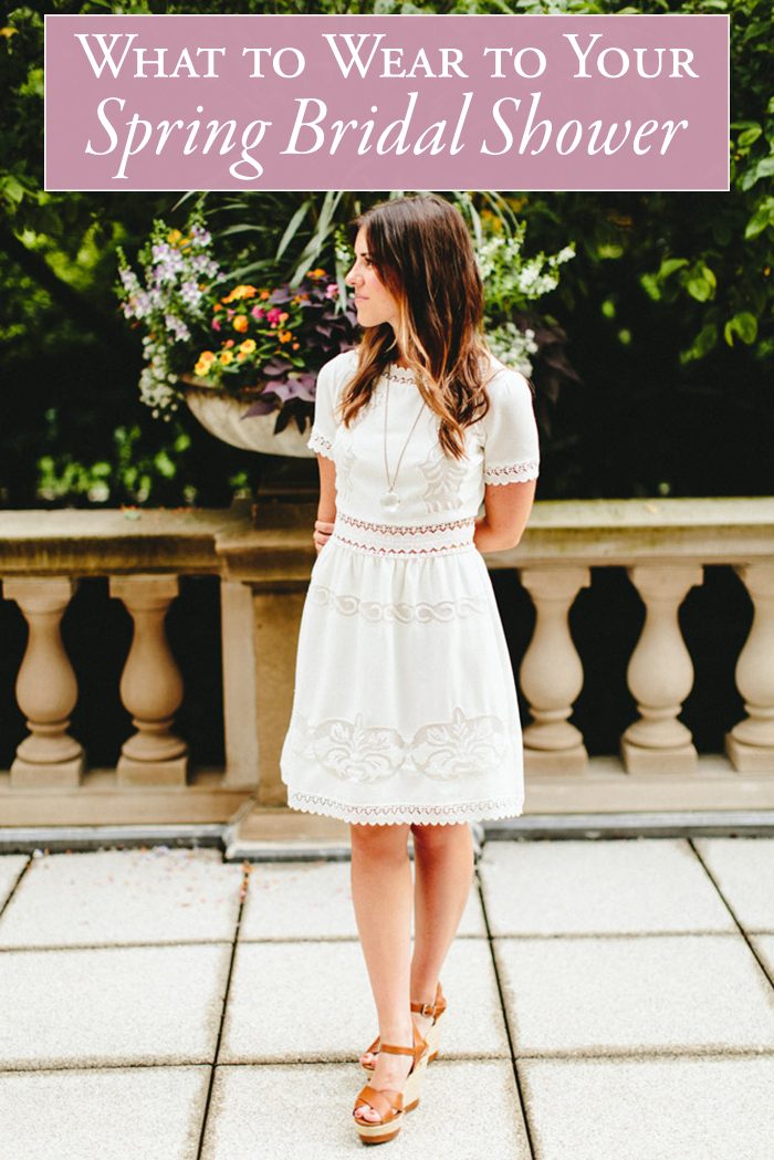 midi bridal shower dress